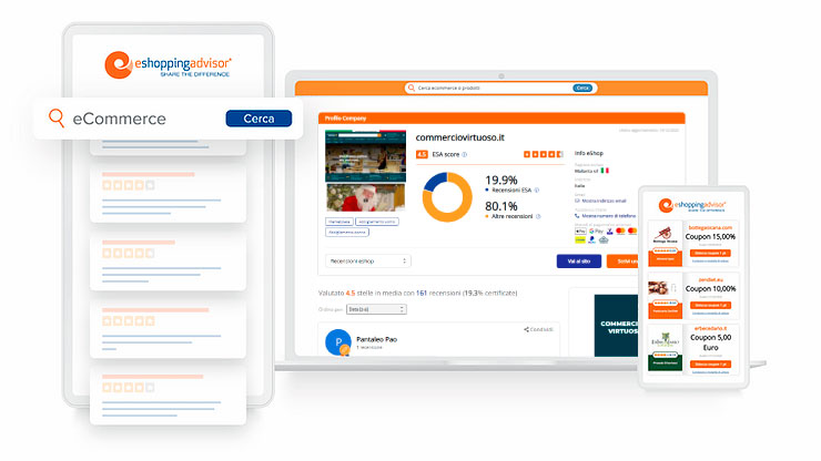 Più fiducia ai piccoli E-commerce: la Battaglia di eShoppingAdvisor a sostegno della piccola imprenditoria italiana