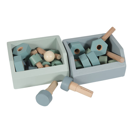 Banco da Lavoro con Attrezzi Workbench Little Dutch in Legno
