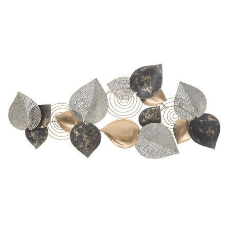 Pannello foglie decorative in ferro per decorazioni ambienti