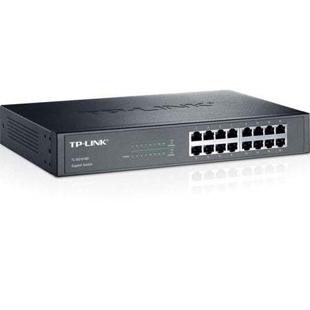 Switch TpLink SG1016D - Desktop 16-porte Gigabit - Supporto appr. indirizzi MAC e auto MDI/MDIX - Unmanaged