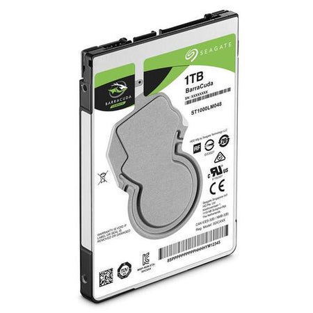 Hard disk Seagate Barracuda - 1 Tb (1000 Gb) - Connessione Serial Ata - Sata 3 (6 Gb/s) - 5400Rpm - Cache 128Mb - 2.5" Slim