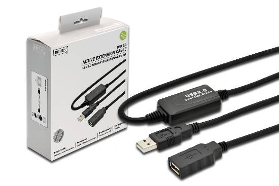 ESTENSORE DI LINEA USB M/F CAVO 10 MT. (DA73100)