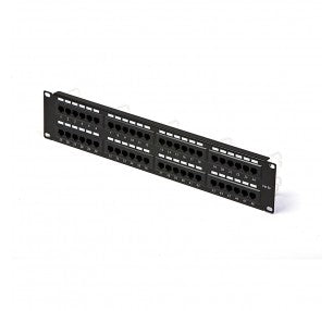 PANNELLO PATCH 48 PORTE RJ45 UTP CAT. 5 (AR-PPU5-48)
