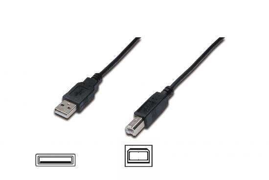 CAVO USB 2.0 A-B 1.8MT (AK300102018S)