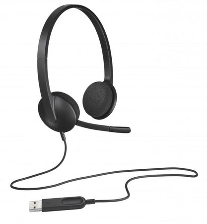 CUFFIA CON MICROFONO H340 (981-000475) USB