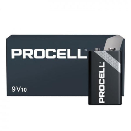 BATTERIE PROCELL ALKALINE 9V10 MN1604 (10 PEZZI)