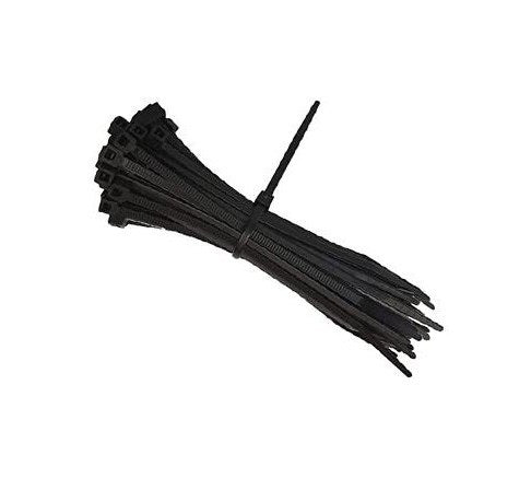 FASCETTE ELETTRICISTA NYLON 2,5X100MM - 100PZ - NERO