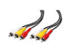 CAVO AUDIO E VIDEO 9/11 3SP RCA + 3SP RCA - 1,5MT