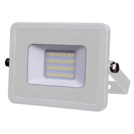 LAMPADA LED FARO 20W PROIETTORE SMD SAMSUNG CHIP CORPO BIANCO 6400K (444)