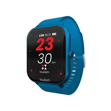 Smartwatch Buytech Call Cassa Blu Cinturino Silicon Blue - Display 1,83 Pollici Touchcreen - Waterproof - Funzione Chiamata Bluetooth Su Cellulare