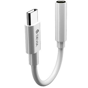 Cavo Adattatore per cuffie da Usb type-C a 3,5 mm - bianco