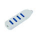 MULTIPRESA 4 POSTI BIPASSO SENZA CAVO (PEM2304-W)