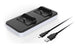 Raptor-Gaming dock per ricarica Gamepad - Ricarica due controller Playstation 5 DualSense