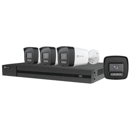 KIT VIDEOSORVEGLIANZA CS-BW3844 SMART HOME SECURITY - 1 NVR X5S 8CH + 4 TELECAMERE H3C 2K