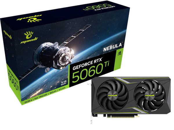 SCHEDA VIDEO NEBULA GEFORCE RTX 5060 TI 8GB GDDR7 (M-N506TIN/D78G-M2650)