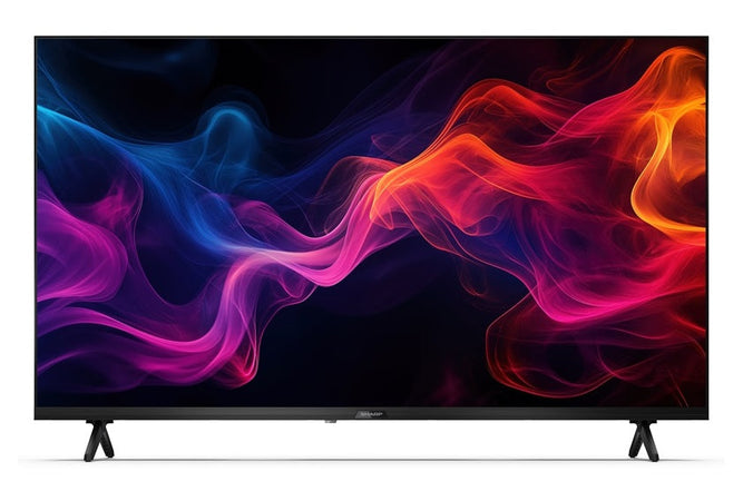 Televisore Sharp 40gf2265e - Display 40 Pollici Led - 1920x1080 FulL-Hd - DvB-T2/c/s2 - Slot Ci+, 2x Hdmi, 2x Usb, Lan, Wifi - Google Tv - Vesa - Nero