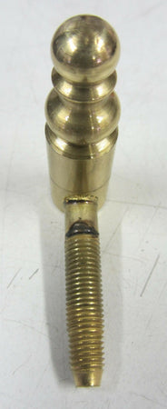 2 PEZZI - CERNIERE A DUE CORPI A BUSSOLA "ANUBA" 16X108MM - IN OTTONE LUCIDO
