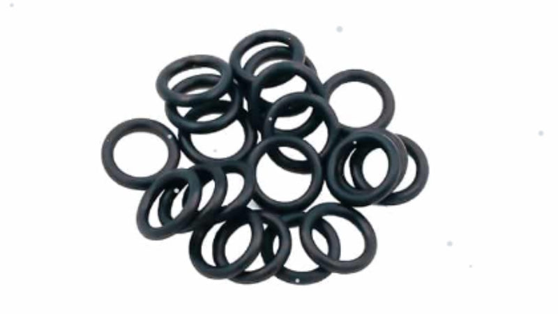 CONFEZIONE DA 10 PEZZI - GUARNIZIONE AD ANELLO "O.RING" Ø8,0MMx1,9MM PER RACCORDI - IN GOMMA