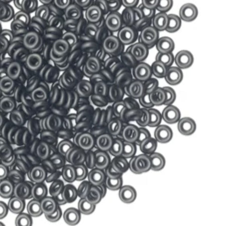 CONFEZIONE DA 10 PEZZI - GUARNIZIONE AD ANELLO "O.RING" Ø5,7MMx1,9MM PER RACCORDI - IN GOMMA