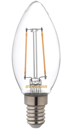 SYLVANIA - LAMPADINA "TOLEDO" CANDELA RETRO - 4W 420LM 827 E14