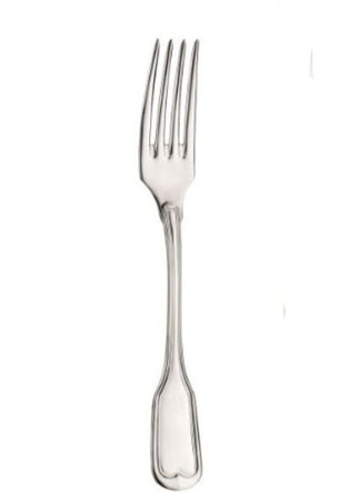 PINTI INOX - CONFEZIONE DA 12 PEZZI - FORCHETTA DA DESSERT/FRUTTA "VETTORIALE" 18,6CM - IN ACCIAIO INOSSIDABILE