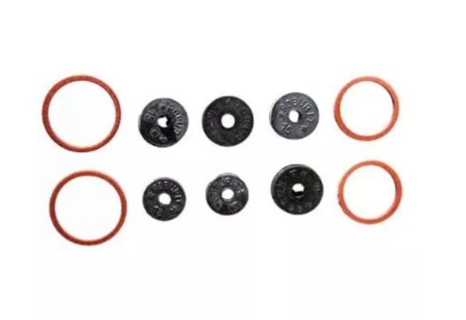 GUARNIZIONI PER VITONI 3/8" + 1/2" - PER COPERCHI VALVOLE - IN GOMMA