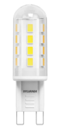 SYLVANIA - LAMPADINA "TOLEDO" G9 827 - 2.1W 200LM 2700K - TRASPARENTE, BLISTER