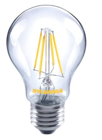 SYLVANIA - LAMPADINA "TOLEDO" GOCCIA FILAMENTATA CHIARA V2 - E27 7W 8O6LM 2700K