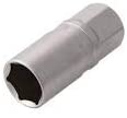 SUKI - CHIAVE A BUSSOLA POLIGONALE LUNGA 1/2" 21MM - IN ACCIAIO CROMO VANADIO