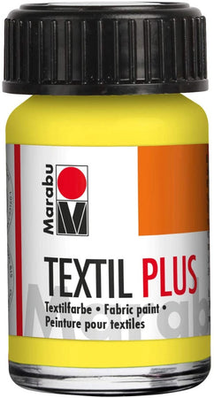 MARABU - COLORI PER TESSUTI "TEXTIL PLUS" 15ML - COLORE GIALLO LIMONE 020
