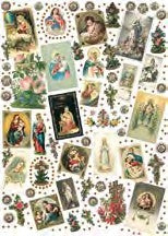 CALAMBOUR - FOGLIO DI CARTA DECOUPAGE "CAL 267"