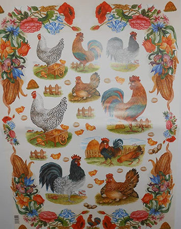 CALAMBOUR - FOGLIO DI CARTA DECOUPAGE "CAL 09"