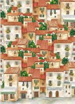 CALAMBOUR - FOGLIO DI CARTA DECOUPAGE "CAL 271"