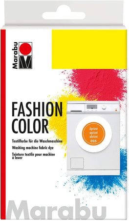 MARABU - 30gr - PITTURA TESSILE "FASHIONCOLOR" PER LAVATRICE - COLORE ALBICOCCA 025