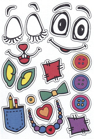 RAYHER - KIT PER CREAZIONE DI PORTACHIAVI IN VINILE "KIDS CLUB" - PAULA DA DECORARE CON ADESIVI