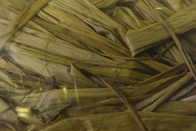 RAYHER - FASCIO DI RAFIA NATURALE "NATURBAST" 25gr - COLORE VERDE CHIARO