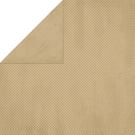 BOBUNNY - CARTONCINO STRUTTURATO FRONTE/RETRO "DOUBLEDOT" 12x12CM - COLORE CAFFE'
