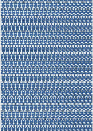 RAYHER - FOGLIO ADESIVO IN TESSUTO "FABRIC STICKER" 210MMx297MM - ANCORE