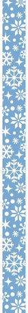RAYHER - NASTRO IN TESSUTO "FABRIC TAPE" 15MMx5MT - FIOCCHI DI NEVE