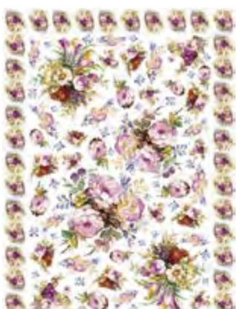 CALAMBOUR - FOGLIO DI CARTA DECOUPAGE "CAL 210"