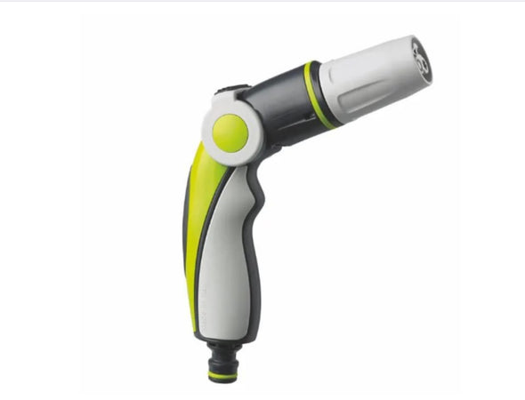 PISTOLA PER IRRIGAZIONE "JET PREMIUM PLUS" A 3 GETTI - COLORE VERDE/NERO/GRIGIO