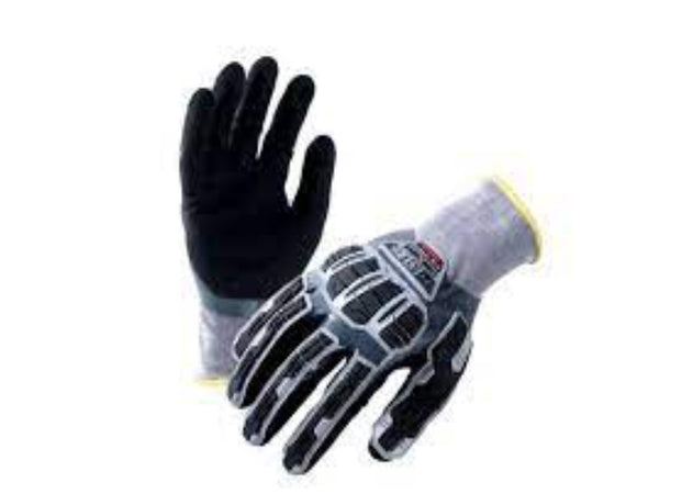 KARBONHEX - GUANTI PROFESSIONALI MULTIFUNZIONE "NITRODEX KX-43A" - RESISTENTE AI LIQUDI - SENZA CUCITURE - TAGLIA L