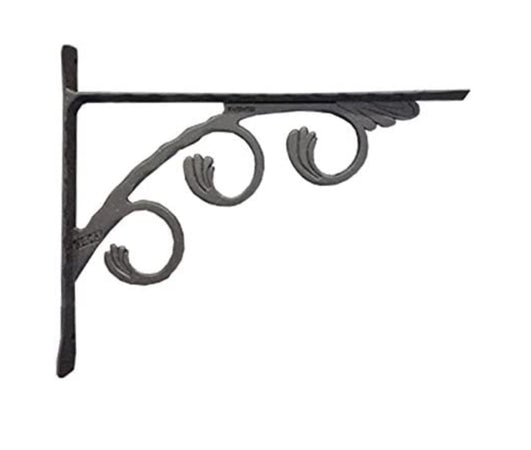 VECA - REGGIMENSOLA LINEA "ANTIQUA" IN ZAMA 24CM - COLORE NERO MICACEO