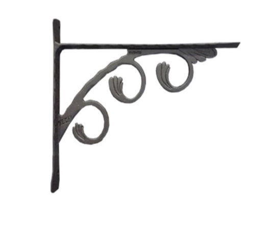 VECA - REGGIMENSOLA LINEA "ANTIQUA" IN ZAMA 20CM - COLORE NERO MICACEO