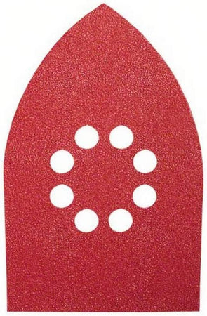 BOSCH - 5 FOGLI ABRASIVI 100x170MM PER PALMARI GRANA 240 8 FORI