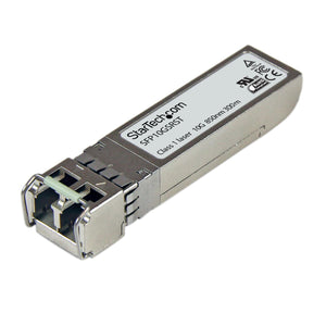 Startech.com modulo sfp+ compatibile con cisco sfp-10g-sr - 10gbase-sr - ricetrasmettitore ottico mmf multimodale in fibra 10gbe - 10ge gigabit ethernet sfp+ - lc 300m - 850nm - ddm cisco firepower, asr9000, c9300 - SFP10GSRST