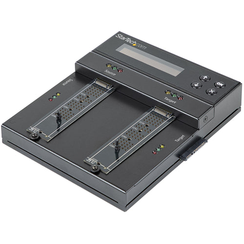 Startech.com duplicatore ssd/hdd m.2 sata e m.2 nvme - clonatore/eraser per dischi ssd nvme m.2 pcie ahci - m.2 sata - duplicator e cloner per hard disk 2.5-3.5\ e ssd m.2 pci express e sata - SM2DUPE11
