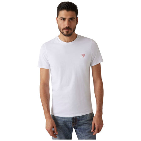 Guess t-shirt bianca logo piccolo M2YI36 I3Z14 G011 T-shirt Guess