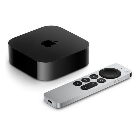 Media box apple mn893t/a tv 4k 3th 128gb wifi ethernet black - MN893TA