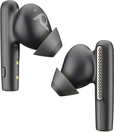 Poly auricolari nerofumo voyager free 60+ uc + adattatore bt700 usb-c + custodia di ricarica touchscreen - 7Y8G4AA
